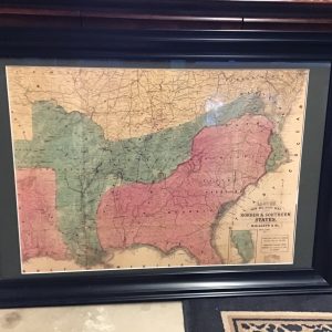 Framed Map